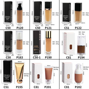Grossiste Fond de Teint Liquide Mat Hydratant Cosmétique sans Logo, Maquillage Beauté Marque Privée Fabricants - Product Image 3