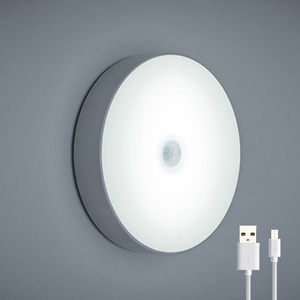 Lumière à détecteur de mouvement, rechargeable par USB, sans fil, autocollante, LED, lumière de nuit rechargeable pour la maison, le couloir, la garde-robe, la chambre à coucher, les escaliers - Product Image 6