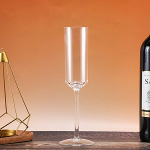 Acrilico personalizzabile per il calice di vetro Champagne classico squisito trasparente Anti-goccia di vetro Cocktail di vetro per il partito fabbricato - Product Image 6