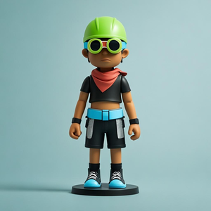 Fabricante de juguetes de vinilo de PVC personalizado para coleccionables de personajes artísticos, proveedor OEM para figuras de entretenimiento - Product Image 1