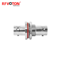 Adaptateur de cloison triaxial TRB-kky BNC femelle vers BNC femelle Convertisseur Triax