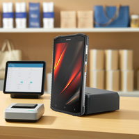Terminal portable industriel Android 11.0 de 5,5 pouces le plus vendu avec lecteur NFC RFID et scanner de codes-barres, étanche IP68 pour entrepôt