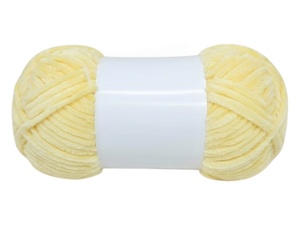 Hilo de terciopelo al por mayor de 100 g, hilo grueso de terciopelo chenilla para tejer a mano - Product Image 2