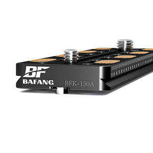 Plaque de montage universelle à dégagement rapide 150mm en alliage d'aluminium pour appareils <span class=keywords><strong>photo</strong></span> <span class=keywords><strong>reflex</strong></span> numériques Canon Sony <span class=keywords><strong>Pentax</strong></span> Fujifilm Accessoire de studio <span class=keywords><strong>photo</strong></span> - Product Image 3