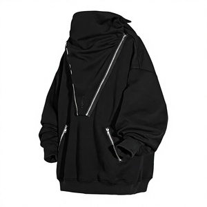 Nouvel Arrivage 2026 – Sweat à Capuche Techwear Personnalisé, Style Urbain Fonctionnel, Coton Lourd avec Fermetures Éclair Tactiques - Product Image 3