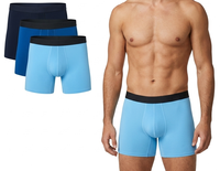 Boxers amples en coton et élasthanne pour hommes, texture douce comme un nuage, élasticité stable, respirants, toutes saisons, vente en gros