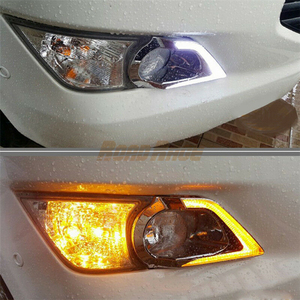 <strong>Car</strong> <strong>LED</strong> <strong>DRL</strong> for Toyota Kijang Innova Crysta 2015 2016 2017 2018 Fog Lamp Daytime Running Light Yellow <strong>Turn</strong> <strong>Signal</strong> <strong>Function</strong> - Product Image 4