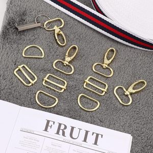 PECMER Purse Hardware For Bag Making Inch D Ring Pcs Gold Swivel Clasp Snap <b>Hooks</b> Slide Buckles For Strap Adjuster <b>Dog</b> Collar Ma - Product Image 5