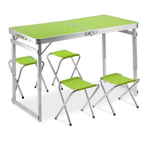 HISPEED mallette portable réglable en hauteur 120x60 <span class=keywords><strong>table</strong></span> de pique-nique de <span class=keywords><strong>camping</strong></span> à couleur personnalisée - Product Image 6