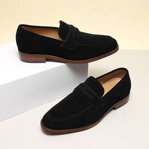 Zapatos Planos Formales e Informales de Cuero Genuino de Alta Calidad para Hombre 2026, con Punta Cuadrada, Estilo Slip-On, Venta al Por Mayor - Product Image 4