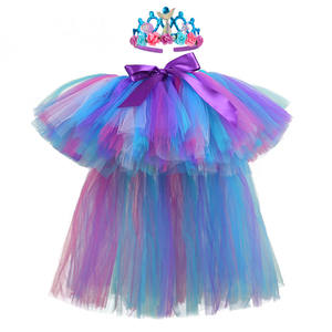 2025 venta al por mayor moda nueva llegada faldas tutú para niñas pequeñas fábrica superventas FIESTA DE Halloween niños princesa falda tutú - Product Image 1