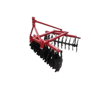 Tractor supporting tilling tools after ploughing soil Mounted light duty disc Harrow