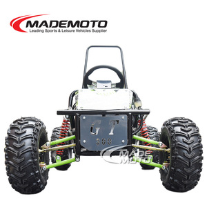 Buggy tout-terrain robuste 212cc 2 roues motrices avec 4 amortisseurs pour boue et montagne - Product Image 1
