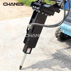 Martello Demolitore Idraulico 2025 per Mini Pala Gommata Diesel con Cingoli in Gomma e Accessori in Vendita - Product Image 6