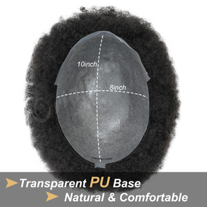 Originea Ingrosso Parrucche Afro da Uomo con Base in PU, Toupet Afro per Uomini Neri, Sostituzione <span class=keywords><strong>Capelli</strong></span> Umani Indiani, <span class=keywords><strong>Extension</strong></span> Afro Ricci per Uomo - Product Image 4