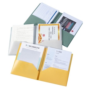 แฟ้มพลาสติก PP สองใบ A4,แฟ้มแฟ้มสองใบอุปกรณ์สำนักงาน - Product Image 2