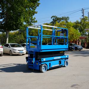 Plataforma móvil <span class=keywords><strong>Manlift</strong></span> al mejor precio de fábrica, 6m, <span class=keywords><strong>8m</strong></span>, 10m, 450kg de capacidad de carga, elevador de tijera aéreo hidráulico, aprobado por CE - Product Image 4