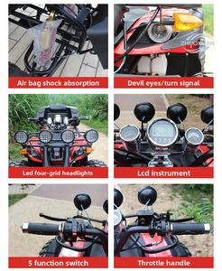 Motocicleta Todoterreno de Cuatro Ruedas para Playa, 250CC, Automática, 2 Plazas, Buggy Go Karts Económico con Ruedas de Aluminio de 12 Pulgadas - Product Image 6