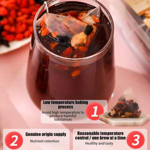 Özel sağlık beş hazine böbrek çay 10g * 25 Teabag bitkisel aromalı Ginseng çay toplu paketlenmiş - Product Image 2