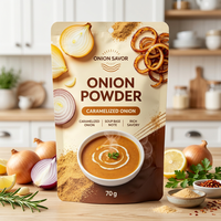 Sachet alimentaire PE modifié pour usage domestique, format stand-up, avec fermeture hermétique Flavor Lock, surface personnalisable, faible empreinte de conteneur, pour exportation, qualité alimentaire