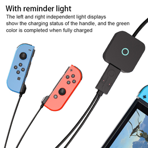 Câble de charge pour <span class=keywords><strong>manette</strong></span> Joycon, compatible avec la Nintendo <span class=keywords><strong>Switch</strong></span>, <span class=keywords><strong>manette</strong></span> gauche et droite, cordon de charge - Product Image 3