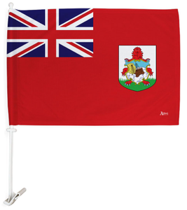 Conception en gros personnalisée Premium Polyester Virgin Island-US Car Flags Outdoor Car Flags - Product Image 6