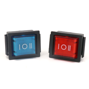 Double-poles Double Throw <strong>Rocker</strong> <strong>Switch</strong> Red Illuminated 2 Pin <strong>Rocker</strong> <strong>Switch</strong> 15A 250VAC <strong>20A</strong> <strong>125VAC</strong> on OFF <strong>T120</strong> - Product Image 4