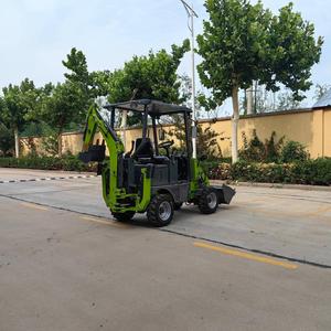- Manufactures High Quality Construction <b>Machinery</b> New Mini Backhoe 4x4 - Product Image 2