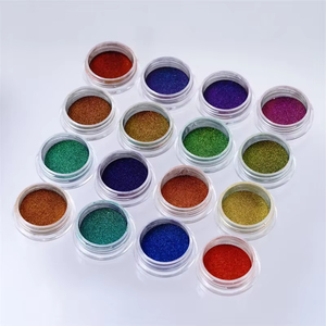Poudre chromée pour ongles, effet de changement de couleur, paillettes caméléon, pour la décoration de la manucure, pigment métallique miroir irisé - Product Image 3