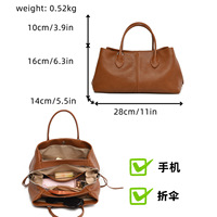 Sac à main de style décontracté, simplicité urbaine, sac à bandoulière en polyuréthane à la mode, grande capacité, plusieurs compartiments