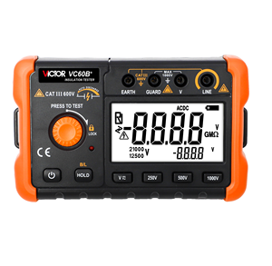 Victor vc60b + Kỹ thuật số cách điện kháng Tester độ nét cao màn hình LCD 5000 từ hiển thị rõ ràng chữ viết tay - Product Image 1