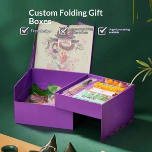 Luxury Custom Rotating <b>Gift</b> <b>Box</b> with Magnetic Lid for Small Batches Premium Cardboard Packaging - Product Image 5