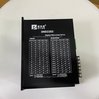 Kit moteur pas à pas hybride BEGIST NEMA42 110mm 20Nm avec driver triphasé 3ND2283, contrôleur CNC, AC 220V, arbre 19mm, 6.8A, noir