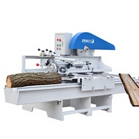 Scie à plusieurs lames verticale Deyili, table de poussée pour bûches T1, machine à bois avec garantie de 4 ans, fabriquée en Chine