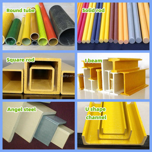 แท่งไฟเบอร์กลาสคุณภาพสูง สีสันสดใส เกรดพรีเมียม สำหรับหอทำความเย็น โปรไฟล์พัลทรูชั่น FRP แท่งไฟเบอร์กลาสแข็ง - Product Image 6