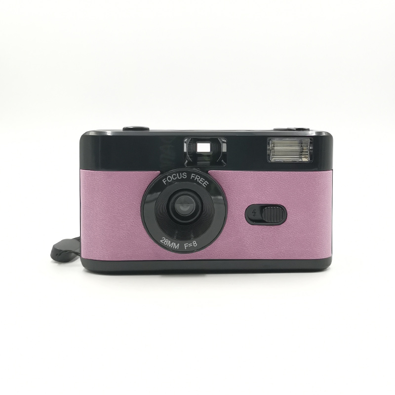 フィルムカメラ Bamiki フラッシュ付きデジタルカメラ35mmカラフルで再利用可能な