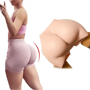 Culottes rehausseuses de fesses et de hanches en silicone souple pour femmes, avec coussinets en silicone épais pour des fesses volumineuses, pour petites tailles - Product Image 1
