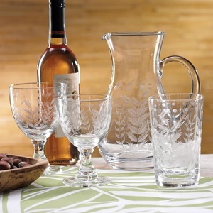 <span class=keywords><strong>Carafe</strong></span> à eau en <span class=keywords><strong>cristal</strong></span> sans plomb gravée sur mesure, artisanale, résistante au lave-vaisselle, ensemble de verres à vin, <span class=keywords><strong>whisky</strong></span>, champagne - Product Image 1