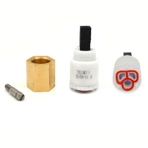 Cartucho de grifo D 25 mm, 11,4 cm de longitud, para piezas de repuesto de grifos de fregadero - Product Image 1