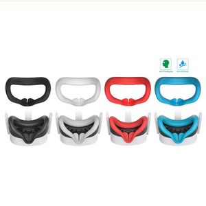 Casque de protection en silicone avec masque pour les yeux VR occultant tout en un en silicone pour masque de lunettes Meta <span class=keywords><strong>Quest</strong></span> 3S - Product Image 2