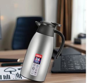 Modern 304 Stainless Steel Business <b>Gifts</b> <b>Gift</b> <b>Box</b> <b>Large</b> Capacity 2L Welcome Coffee Pot Hot Water Bottle Vacuum Insulation 6 - Product Image 5