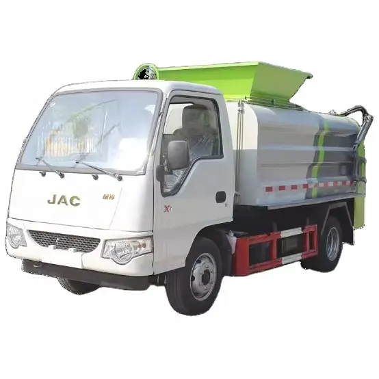 شاحنة نقل و جمع نفايات الطعام بالمطبخ مقاس 6.5 م2×4 بسعر المصنع مباشرة من JAC