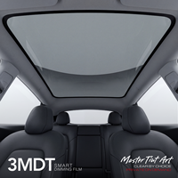 Película de Tinte para Ventanas de Auto Eléctrico, Autoregenerable, Protección de Privacidad, Rechazo UV 100%, IR 89%, 3MDT, para Tesla Model 3/Y PW85, Venta al Por Mayor OEM