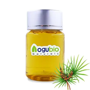 Aogubio OEM Eigenmarke bio-Sachpalmettoöl Sägepalmettoöl Blocker Haarausfall-Stop Sägepalmettoöl Ätherisches Öl