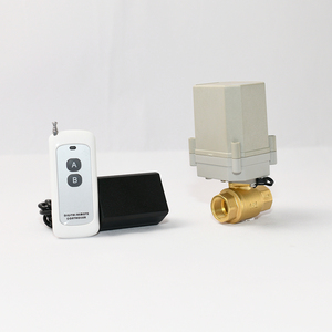 TONHE IP67 2 voies 1/2 "pouces DN15 actionneur motorisé à distance sans fil vanne à boisseau sphérique en laiton avec adaptateur secteur - Product Image 3