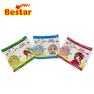 ลูกอมแท่ง CC พร้อมสติกเกอร์ติดเล็บ รสผลไม้ ลูกอมแท่ง CC รสเปรี้ยว สำหรับเด็กผู้หญิง ลูกอมแท่ง CC รสชาติอร่อย - Product Image 2