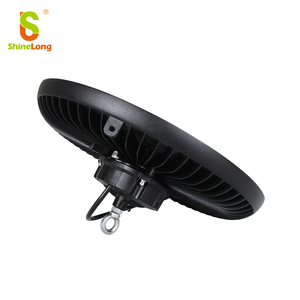 โคมไฟไฮเบย์อุตสาหกรรมสำหรับคลังสินค้า IP65 IK08 ให้ความสว่าง 190lm/W กำลังไฟ 100w 150w 200w แบบ LED UFO - Product Image 5