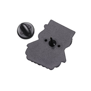 หมุดเคลือบแมวดํา คิดว่ากําหนดเองก่อนที่คุณคลิกเข็มกลัด ป้ายปกทํางานจากบ้าน ของขวัญเครื่องประดับตลกสําหรับเพื่อน - Product Image 2