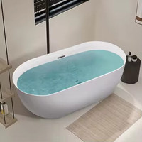 Baignoire de massage autoportante en acrylique de style japonais, bain de glace thermostatique SPA