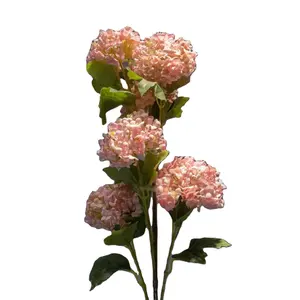 Sıcak satış simülasyon 75cm yapay çiçekler ortanca çiçek açılan düğün otel için her türlü dekoratif çiçekler